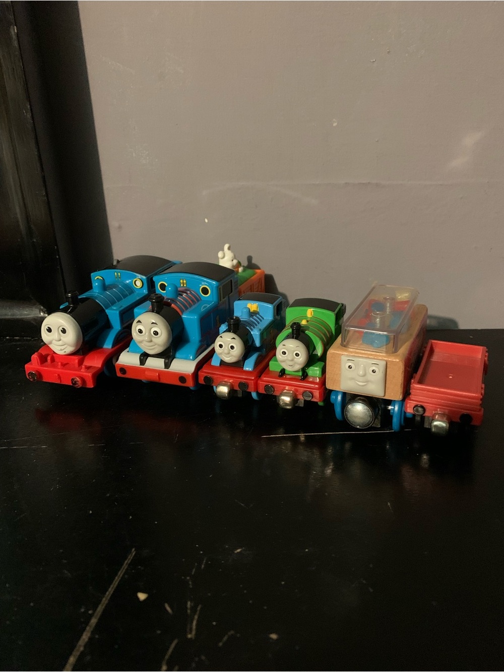 Vintage Thomas The Train & Friends Lot Of 6 Trains Motorized, Magnetic